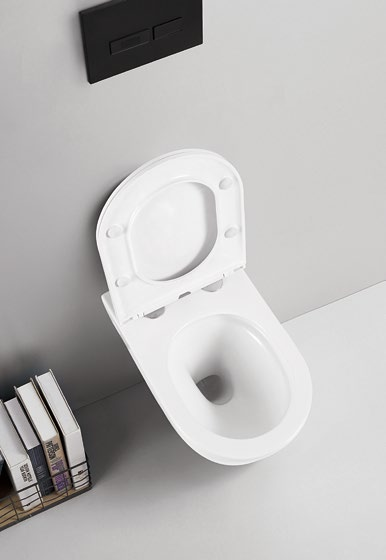 Set Azur prodotto brevettato WC a pavimento, bidet, WC silenzioso dal design silenzioso e senza rumore