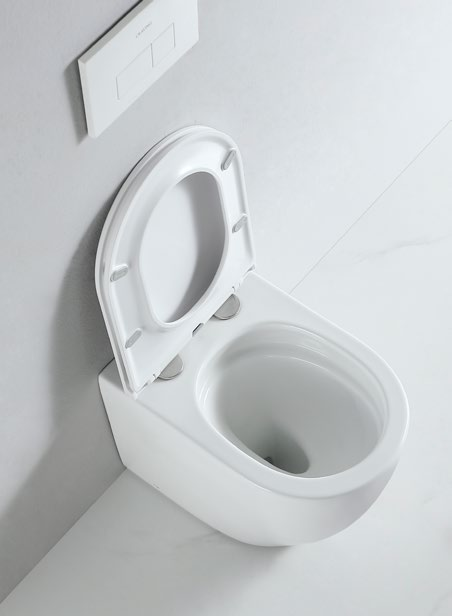 Set Azur prodotto brevettato WC a pavimento, bidet, WC silenzioso dal design silenzioso e senza rumore