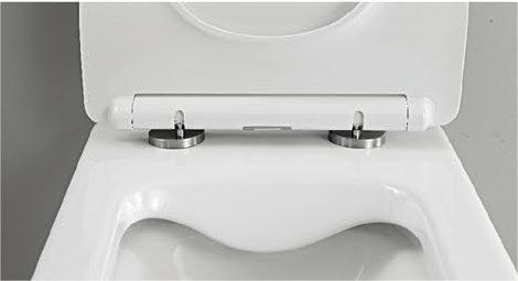 Set Ailin Prodotto brevettato WC da terra, bidet senza brida, p-trap