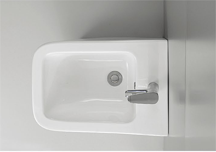 Set Ailin Prodotto brevettato WC da terra, bidet senza brida, p-trap