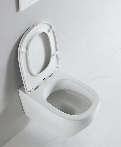 90002 Patented product wall hang toilet rimless, flush